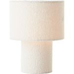 Brilliant Bordslampa Teddy Metall Textil Beige | 230mm - Passande för 1x E27