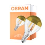 Osram Classic LED E14 Boll Filament Klar 4W 380lm - 827 Extra Varm Vit | Ersättare 34W