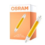 Osram LED Slim Line R7S LED R7S 118mm Klar 8W 806lm - 827 Extra Varm Vit | Ersättare 60W