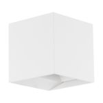 Eglo Vägglampa Calpi Aluminium Vit Up & Down 3.3W 340lm - 830 Varm Vit | IP44 