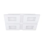 Eglo Taklampa Padrogia-Z Stål Vit 9.7W 1170lm - 827-865 Justerbar Vit + RGB | IP20 - Zigbee Dimbar