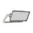 Ledvance LED Strålkastare Max Aluminium Grå 600W 84000lm 65x120D - 740 Kallvit | IP66 - Asymmetrisk