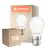 Flerpack 10x Ledvance Classic LED B22 Päron Matt 3.4W 470lm - 827 Extra Varm Vit | Ersättare 40W