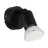 Eglo Vägglampa Buzz-LED Stål Svart 2.8W 250lm - 830 Varm Vit | IP20 - Inkl. 1x GU10