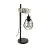 Eglo Bordslampa Townshend 5 Stål Trä Svart | IP20 - Passande för 1x E27 