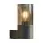 Eglo Vägglampa Cropani Svart | IP54 - Passande för 1x E27