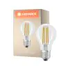 Ledvance Classic LED E27 Päron Filament Klar 4.2W 470lm - 927 Extra Varm Vit | Bästa färgåtergivning - Dimbar - Ersättare 40W