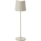 Brilliant Bordslampa Kaami Metall Plast Beige 2W 310lm - 830 Varm Vit | 100mm - IP44 - Utomhus - Dimbar 