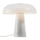 DFTP by Nordlux Bordslampa Glossy Marmor och Glas Vit | 320mm - Passande för 1x E27