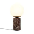 Nordlux Bordslampa Lilly Glas Brun | Passande för 1x E14