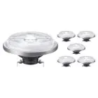 Flerpack 6x Philips MASTER LED Spot G53 AR111 14.8W 875lm 24D - 927 Extra Varm Vit | Bästa färgåtergivning - Dimbar - Ersättare 75W