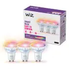 Flerpack 3x WiZ Smart LED Spot GU10 PAR16 5W 400lm 36D | Bästa Färgåtergivning - Dimbar - Ersättare 50W