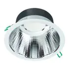 Philips LED Downlight Coreline DN142B Aluminium Vit 11W 1200lm 60D - 830 Varm Vit | Utskärning   155mm - IP54 - UGR